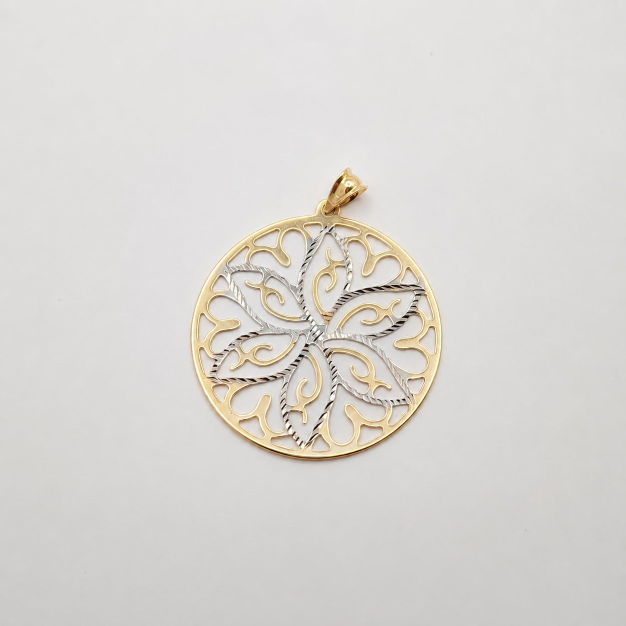 14K Sárgaarany Mandala Medál