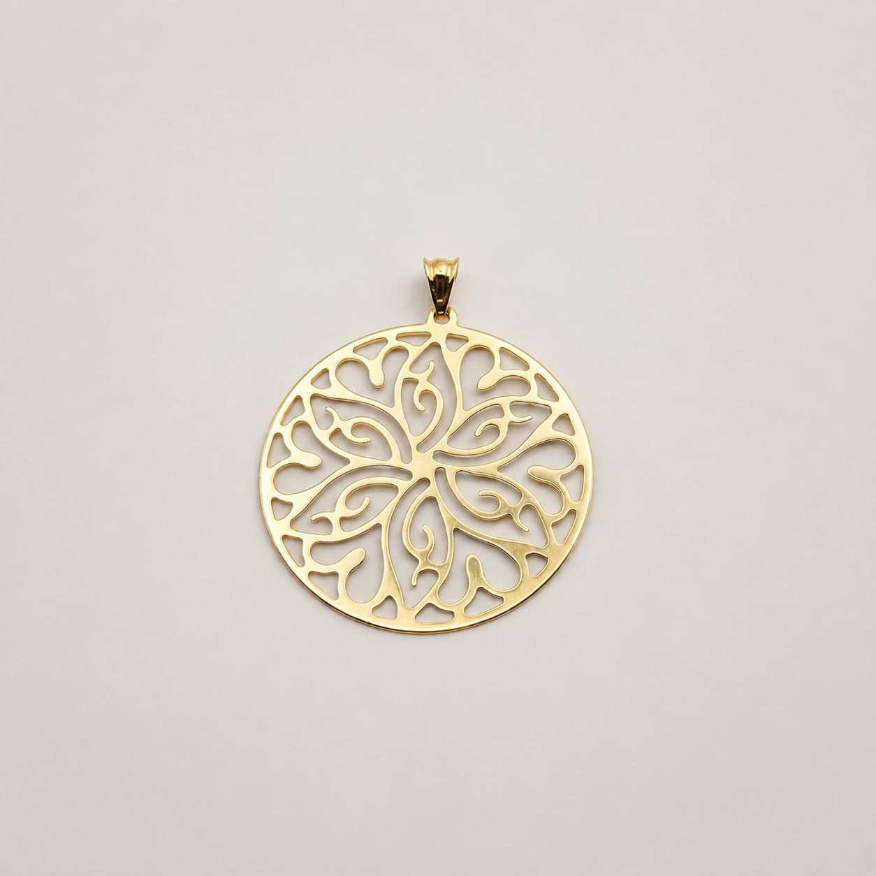 14K Sárgaarany Mandala Medál