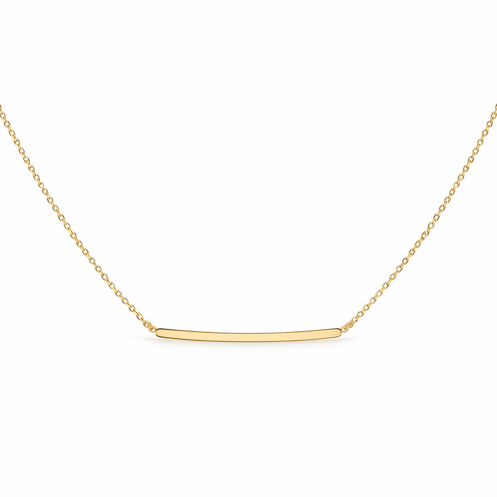 Minimalista arany nyaklánc