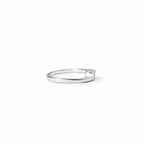 Szoliter fehér arany gyűrű feszültség foglalattal